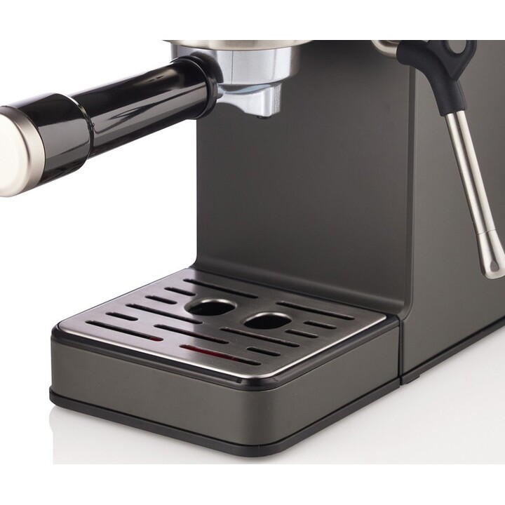 Hisense HESCM20LP Máquina de café espresso 20 bar com PID, antracite