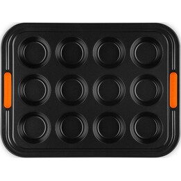 Le Creuset Muffin Tin Carbon Steel Non-Stick NonStick 12pcs (46058000010000)