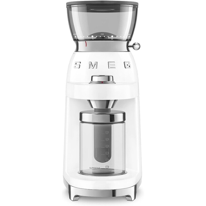 Macinacaffè Smeg 50'style bianco CGF03WHEU