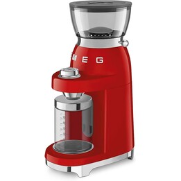 Smeg Kaffeemühle 50'style rot cgf03rdeu