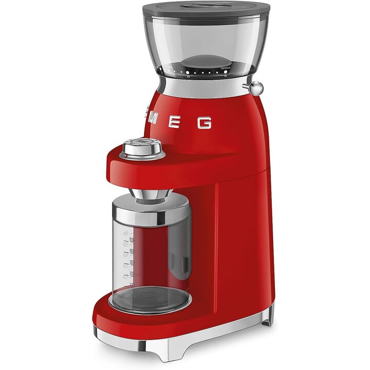 Macinacaffè Smeg 50'style rosso CGF03RDEU