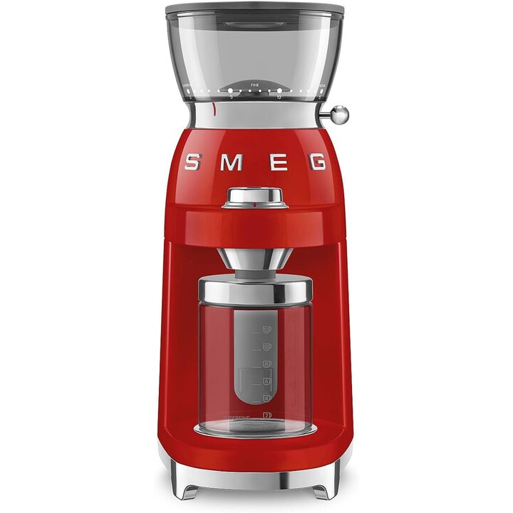 Macinacaffè Smeg 50'style rosso CGF03RDEU