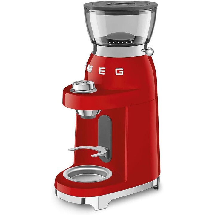 Moulin à café Smeg 50'style rouge CGF03RDEU