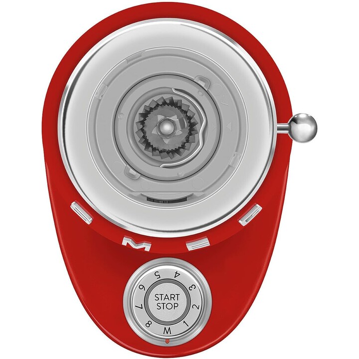 Smeg coffee grinder 50'style red cgf03rdeu