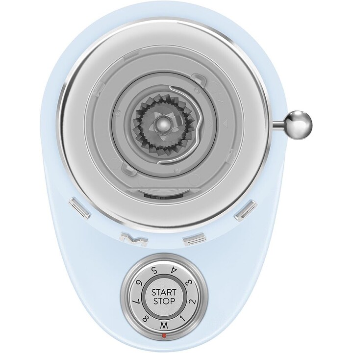 Macinacaffè Smeg 50'style blu pastello cgf03pbeu