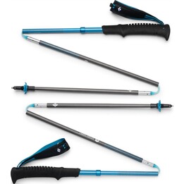 Bâtons Black Diamond Distance Carbon Z - Desert Sky, longueur : 125 cm