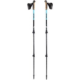 Bastões de caminhada nórdica Gabel Tour XT FL - Preto/Azul