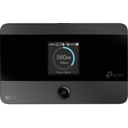 Routeur Wi-Fi mobile TP-Link M7350 4G LTE avec écran OLED et batterie de 2 000 mAh, noir