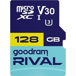 Carte mémoire microSDXC Goodram Rival 256 Go V30 UHS-I U3 avec adaptateur