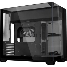 Lian Li O11 Vision-M Compact: case mATX a doppia camera in vetro temperato con 5 slot PCIe, colore nero