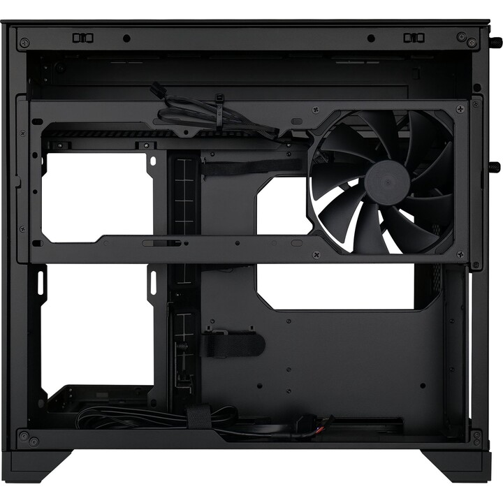 Lian Li O11 Vision-M Compact: case mATX a doppia camera in vetro temperato con 5 slot PCIe, colore nero