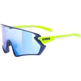 Óculos de ciclismo Uvex Sportstyle, azul/amarelo