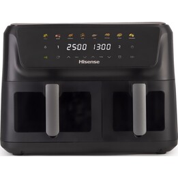 Freidora de aire, 2700 W, 11 l, negra