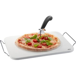 Set of pizza cutter + stone with rectangular stand GEFU DARIOSO G-89534
