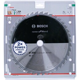 Bosch Standard Wood Accu 305x30x40 z saw blade