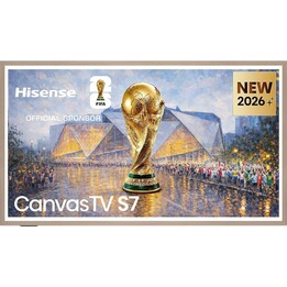 Téléviseur intelligent Hisense 55S7S Hi-QLED 55 pouces, téléviseur Hi-QLED Lifestyle, mode Art, écran Hi-Matte, choix du cadre, 