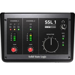 Solid State Logic SSL 1 2-in/2-out USB-C audio interface
