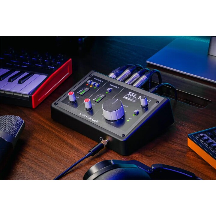 Solid State Logic SSL 1 2-in/2-out USB-C audio interface