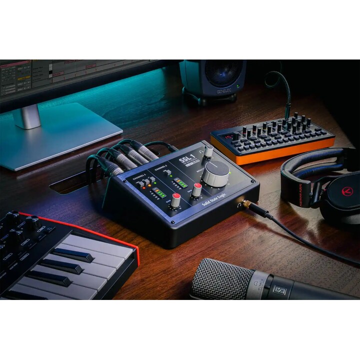 Solid State Logic SSL 1 - Interfejs audio USB-C 2-In/2-Out