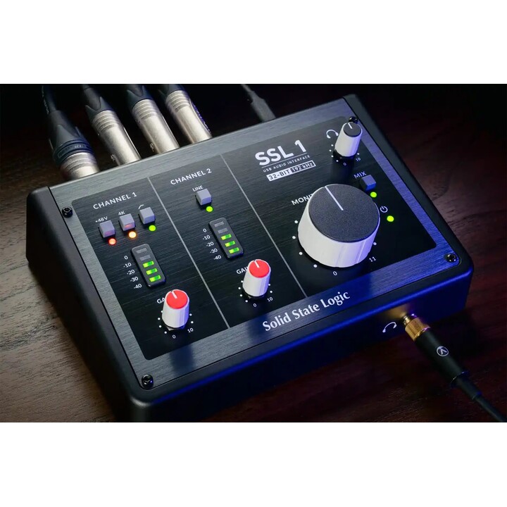 Solid State Logic SSL 1 - Interfejs audio USB-C 2-In/2-Out