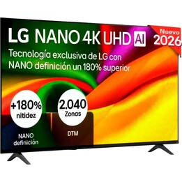 LG NANO 4K UHD AI 2026 50NU8E0B3LA 50" UHD 4K Smart TV 60Hz HDR10 webOS