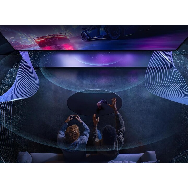 Téléviseur intelligent Hisense 65E7S Pro Hi-QLED 65 pouces, mode Jeu 144 Hz natif, technologie Hi-QLED Color, Dolby Vision et At