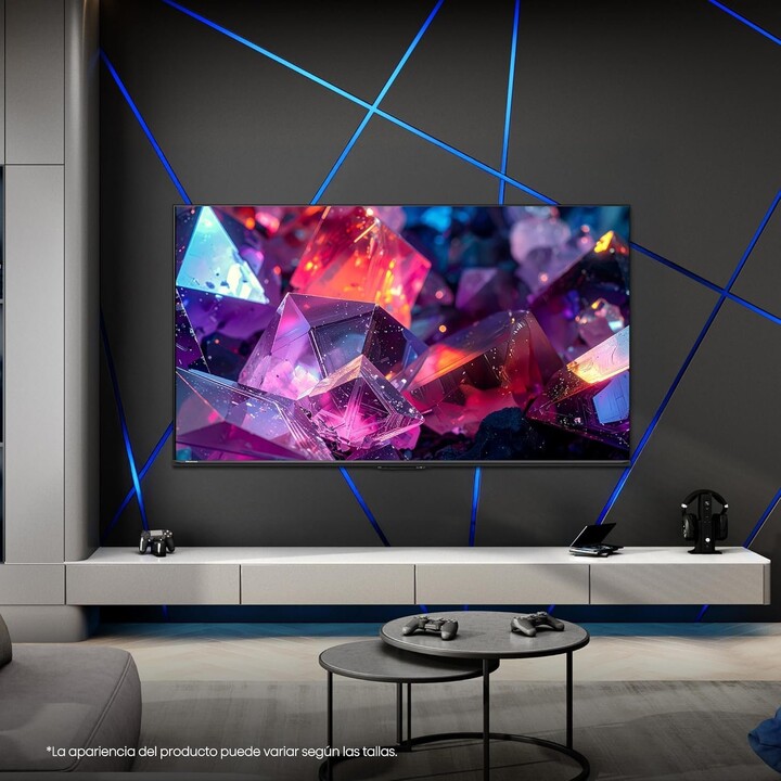 Téléviseur intelligent Hisense 65E7S Pro Hi-QLED 65 pouces, mode Jeu 144 Hz natif, technologie Hi-QLED Color, Dolby Vision et At