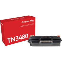 Tóner compatible Xerox 006R04587 compatible con Brother TN-3480/ 8000 páginas/ Negro