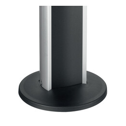 Vogel's PFA 9103 placa de suelo para PUC 25xx negra
