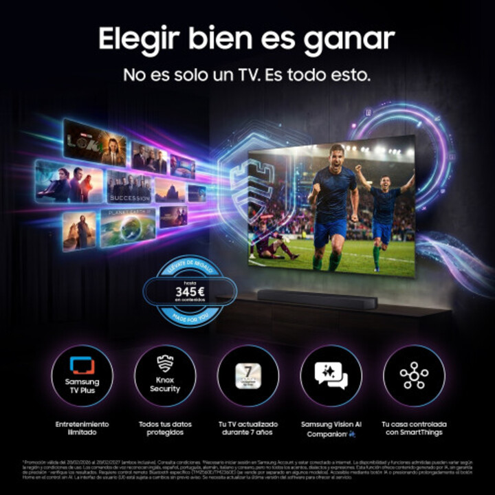 Samsung TV 83" OLED S83h 4K Vision AI Smart TV (2026)