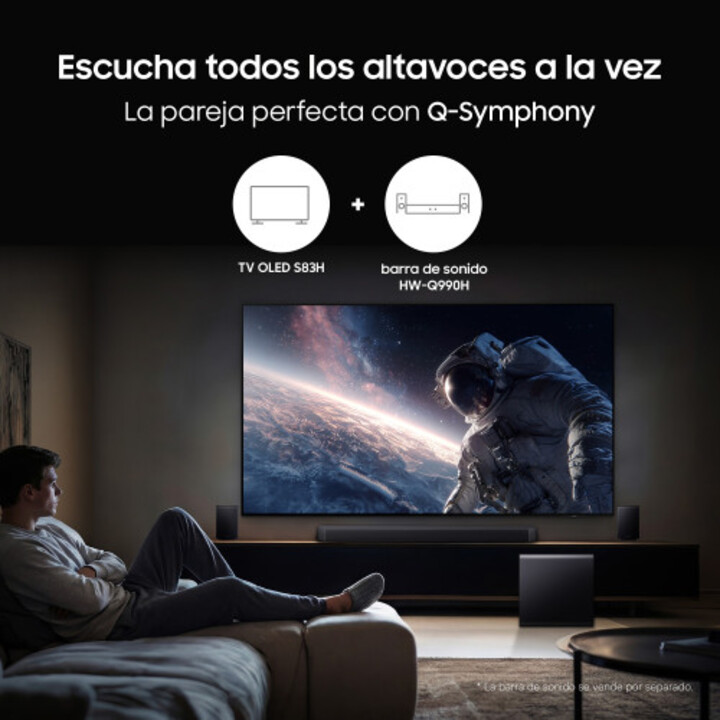 Samsung TV 83" OLED S83h 4K Vision AI Smart TV (2026)