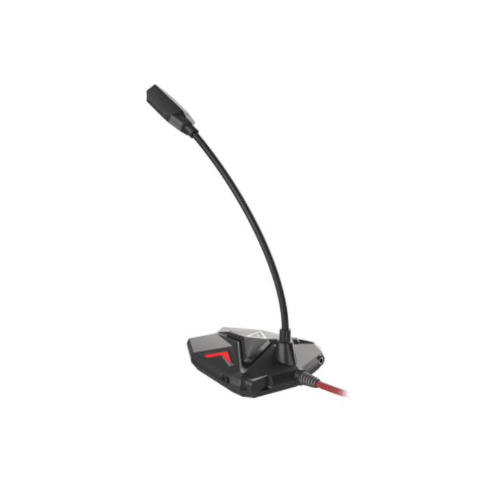 Microfono Genesis Radium 100 nero e rosso per PC