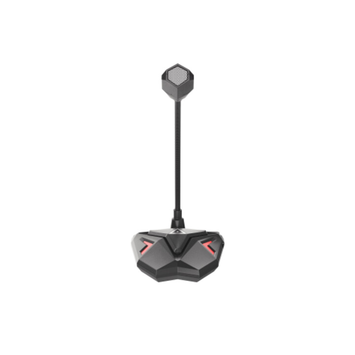Microfono Genesis Radium 100 nero e rosso per PC