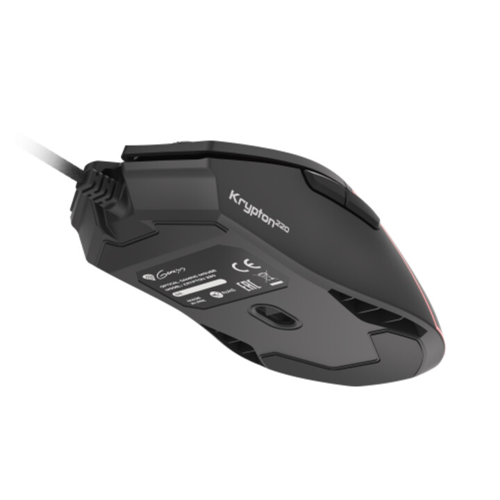 Mouse da gioco Genesis Krypton 220 per destrorsi, USB tipo A, ottico, 6400 DPI