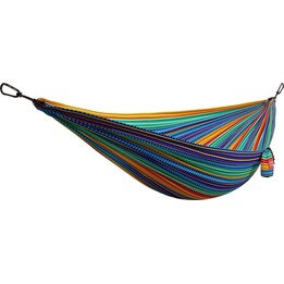 Grand Trunk Double Deluxe Camping Hammock with Parachute Print and Nylon Straps - Rope
