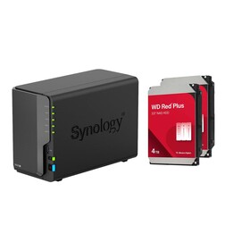 Disco rígido NAS Synology DiskStation DS225+ de 8 TB (2x 4 TB) WD Red® Plus
