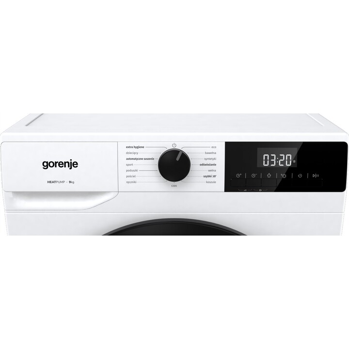 Secador de roupa de chão GORENJE D2HNE9C/PL de 9 kg | Classe B | AutoDry | SensitiveDrying