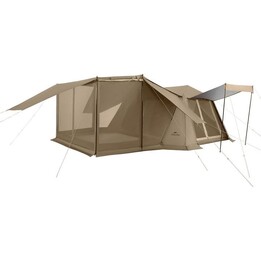 Tienda de campaña Naturehike Village 13 Pro, modelo insignia, marrón oscuro