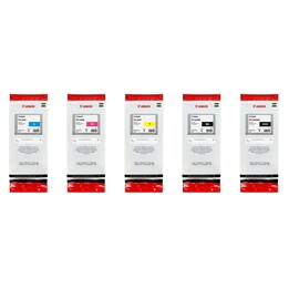 Cartucce d'inchiostro originali Canon PFI-320 - Confezione da 5