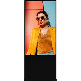 Totem Slim 55 Fixação com parafusos para interior