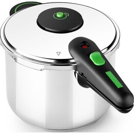 Conjunto de 2 panelas de pressão Monix M911001 / 4+6 L / Adequadas para fogões de indução