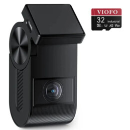VIOFO VS1 Mini 2K HDR - Dashcam com controlo por voz, Wi-Fi de 5 GHz e GPS com cartão MicroSD de 32 GB