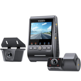 VIOFO A329SW 3-Channel Dashcam: 4K 30fps Front + 2K Rear + 2K In-Cabin, WiFi 6, Sony STARVIS 2