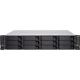 Rack NAS QNAP TS-H1886XU-RP-R2 (3U) Ethernet, nero e grigio D-1622