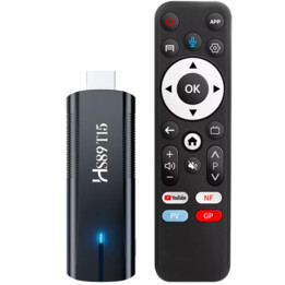 HS89 T15 RK3539 TV Stick 2GB/16GB  4K WiFi 6 de banda dupla com Android 14