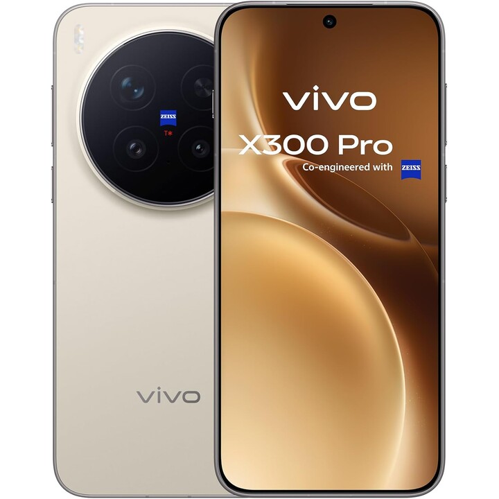 Vivo X300 Pro 5G, 16GB 512GB, 6.78 AMOLED Screen, Brown