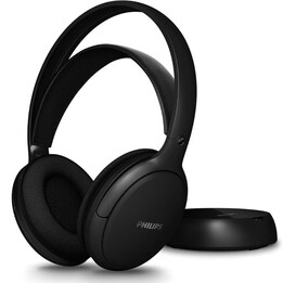 Philips SHC5200M2 Wireless Headphones / 3.5mm Jack / Black