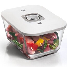 Contenitore in vetro Laica VT33070 con funzione sottovuoto/ Capacità 2,7 litri