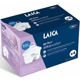 Filtros BI-FLUX Alka Water Laica K4MEU01/ Pacote com 4