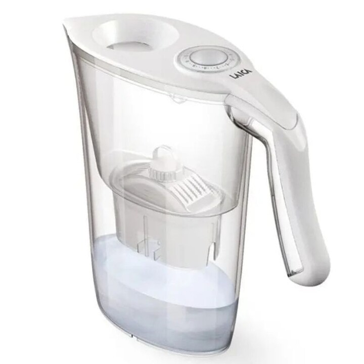 Laica Carmen Tosca Confezione con caraffa filtrante / 2,3 l / Bianca / Caraffa + 1 filtro BI-FLUX